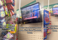 A Dollar Tree Shopper Noticed That The Store Now Has Security Cameras