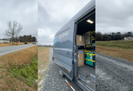 Amazon Delivery Driver Was Told She Couldn’t Park In A Customer’s Driveway, But The House Was Pretty Far Away