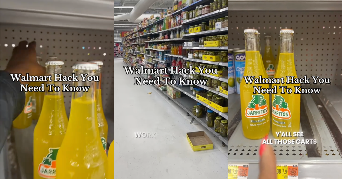 Walmart Shopper Said People Should Pick Grocery Items From The Back Of Store Shelves. Nobody believes me when I tell them this. photos of shelves in walmart