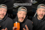 Employee Said That Leaving For Work Five Minutes Early Can Make A Big Difference