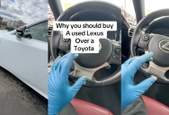 A Car Expert Explained Why People Should Buy A Used Lexus Instead Of A Used Toyota
