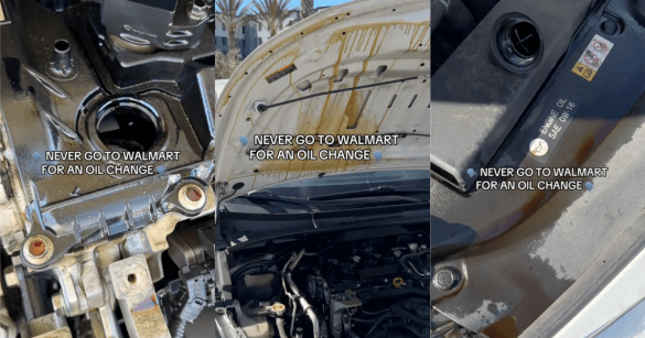 a car with the hood open