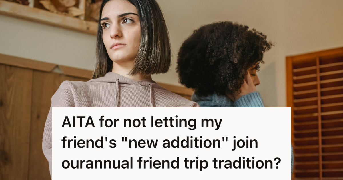 two women looking angry with their backs toward each other