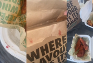 She Noticed Something Strange When Picking Up Her Order From WingStop, But When She Got it Home, It Was Worse Than She Thought