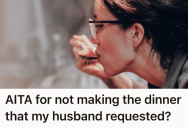 He Was Craving Comfort Food After A Long Day, But Was Taken Abak When His Wife Served Up An Argument Instead