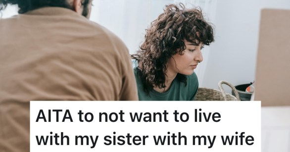 woman unpacking boxes with man