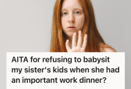 Hardworking Student Chose To Prioritize Her Education Over Her Sisters’ Constant Last Minute Babysitting Requests, But Her Decision Is Turning Her Family Against Her