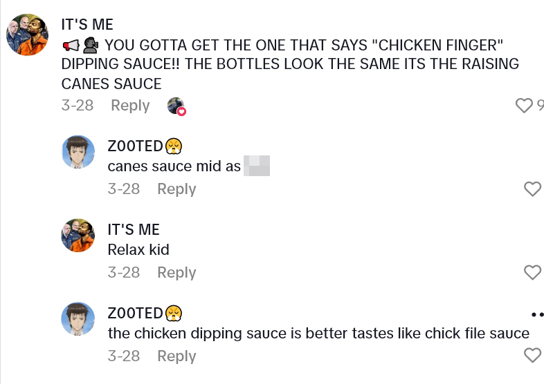 2025 05 13 17 51 51 Walmart Customer Claims That Their Chicken Fingers And Dipping Sauce Is Just Like Raising Canes, But Will Cost You A Lot Less