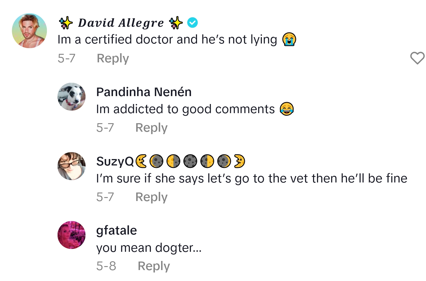 2025 05 17 14 21 32 Her Small Dog Started Acting Like It Was Injured, But Apparently The Cure Was Asking If He Wanted To Go Outside