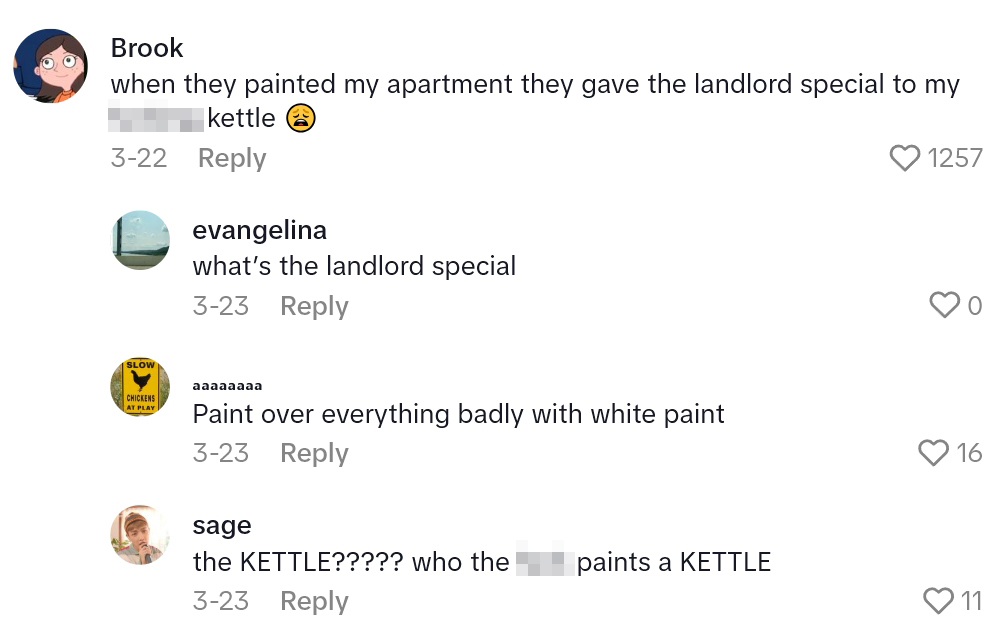 2025 05 17 15 23 21 His Landlord Hired People To Come Paint The Kitchen, But Then All His Cooking Supplies Went Missing.   Are they telling me something? Do I have to lose weight?