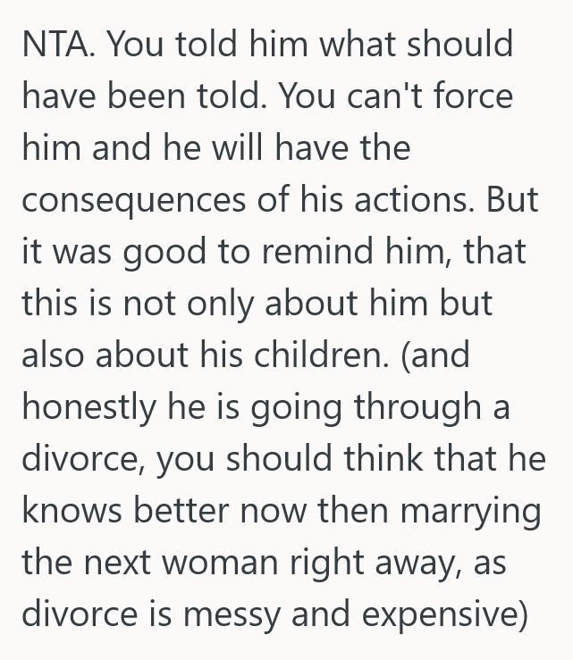 2025 05 22 22 25 49 Hes Planning To Get Married While Still Working Through A Divorce, But His Cousin Says Its Way Too Soon