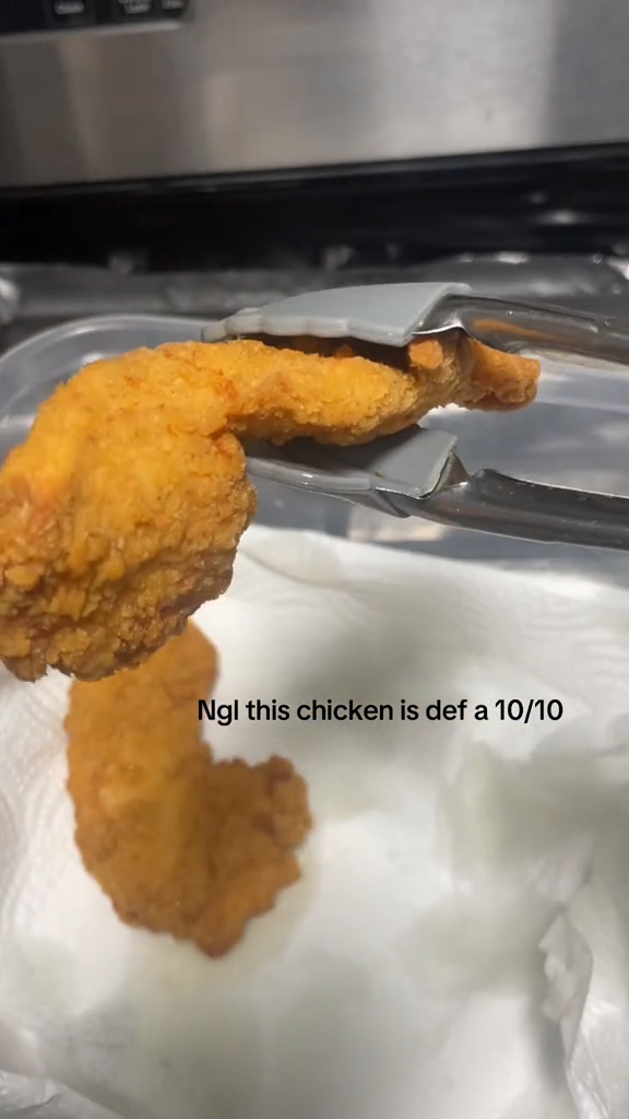 Preparing a meal in a kitchen