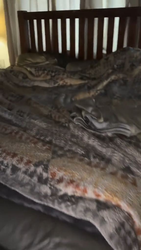 A soot-covered home following a fire