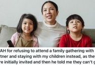 Her Kids Were Uninvited From An Event, So This Mom Chose To Uninvite Herself Too