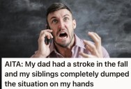After Barely Seeing Their Father Through Childhood, This Eldest Sibling Is Suddenly Burdened With Him Later In Life