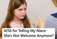 Woman’s Niece Kept Breaking Things And Creating Problems, So She Told Her Parents Their Other Kids Were Welcome But Not Her