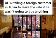 American Man Called Out Another About Hanging Out In A Japanese Cafe Without Buying Anything, And Everyone Ended Up Offended