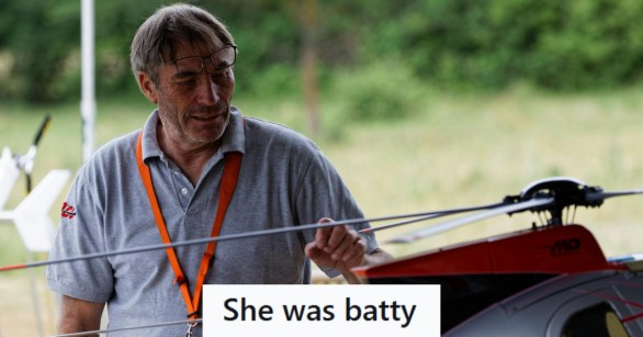 Engineer standing next to his latest invention