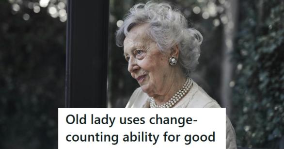 Sweet elderly woman looking longingly out a window