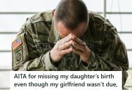 Navy Corpsman Missed His Daughter’s Birth After Being Denied Leave, And Now His Girlfriend Says He Abandoned Them And Her Family Is Furious