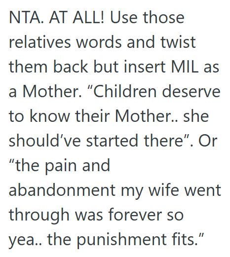 Comment 2 78 Her Mother Abandoned Her When She Was A Child, But Now That She Has A Child Of Her Own, Mom Wants To Swoop In And Be A Grandma