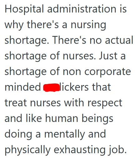 Comment 5 53 Nurses Manager Said She Would Be Written Up If She Called In Sick, So She Went To Work And Threw Up Everywhere