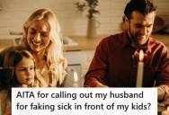 Husband Blamed His Wife For Their Financial Struggles In Front Of Their Kids, So She Exposed His Lies At The Dinner Table