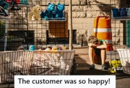 His Stepdad Took Advantage Of A Kid At Their Garage Sale, So He Waited Until He Left For Church And Sold His $50 Item For Just $2