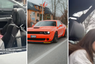 Convertibles Are A Lot Of Fun Until You Get Caught In The Rain Like These Young Ladies