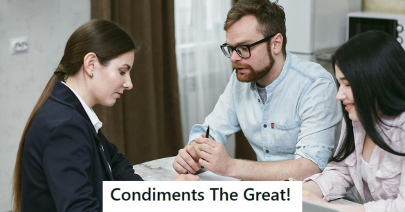 three people doing some paperwork