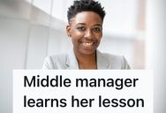 Her Coworker Tried To Tell Her She Was Wrong, But Her Manager Corrected Her