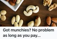 Grocery Store Customer Enjoyed The Complimentary Nuts At A Local Store Until He Got Billed For Them