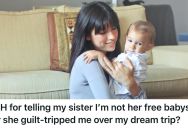 Her Sister Keeps Telling Her To Babysit With No Warning, And She Finally Called Her Out On It