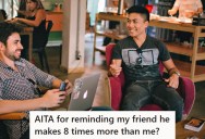 Man Complains About His Job To A Friend Who Earns 8 Times Less, Then Ghosts Him After Being Reminded Of The Pay Gap