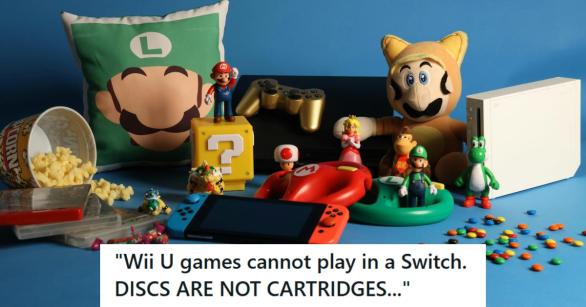 A nice collection of Super Mario toys, games, and merch