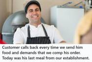 Customer Scammed A Pizza Place For Free Food, But Then The Staff Blocked His Number And Warned Every Shop Nearby, Too