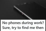 Forklift Driver Used His Phone For Work Communication In A Huge Factory, So When His Bosses Made A “No Phone” Policy, It Left Them With More Questions Than Answers