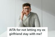 Man Refuses To Let His Ex Stay In His Home After A Bad Breakup, Which Means She Has To Struggle With School Drop-Offs After Overnight Shifts