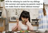 Older Brother Was Asked To Babysit All Summer, But His Siblings Refused To Eat What He Made