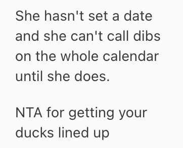 Screenshot 2025 05 01 at 1.14.08 PM Her Best Friend Got Engaged A Year Ago But Has Yet To Set The Date, So Now This Recently Engaged Woman Is Afraid She Might Upset Her