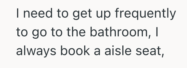 Screenshot 2025 05 01 at 12.24.02 AM Traveller Has To Sit In The Window Seat Of His Flight, But The Passenger Beside Him Wouldnt Move When He Needed To Use The Washroom