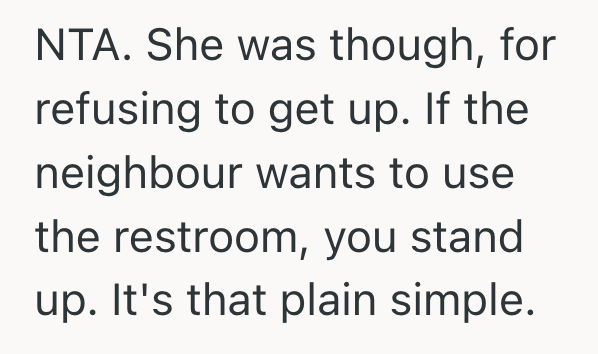 Screenshot 2025 05 01 at 12.24.45 AM Traveller Has To Sit In The Window Seat Of His Flight, But The Passenger Beside Him Wouldnt Move When He Needed To Use The Washroom
