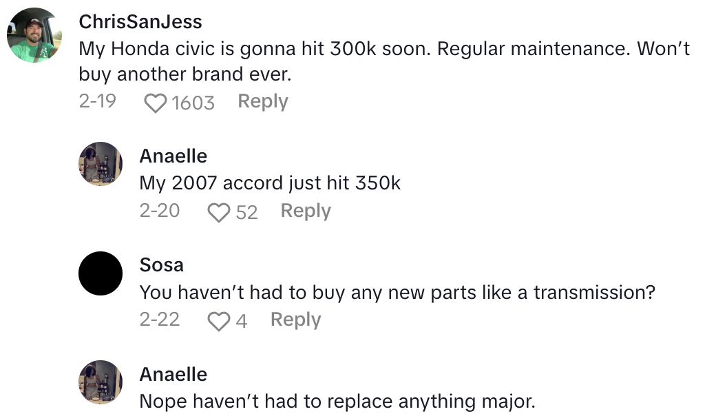 Screenshot 2025 05 01 at 9.02.08 AM A Car Expert Compared Hondas And Toyotas To Find Out Which Is The Better Buy, But The Results Are Mixed