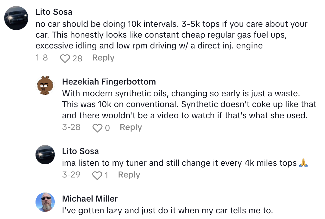 Screenshot 2025 05 01 at 9.55.53%E2%80%AFAM A Mechanic Shows An Engine That Didnt Receive Regular Oil Changes.   It’s gonna have to be in a degrease bath for days.