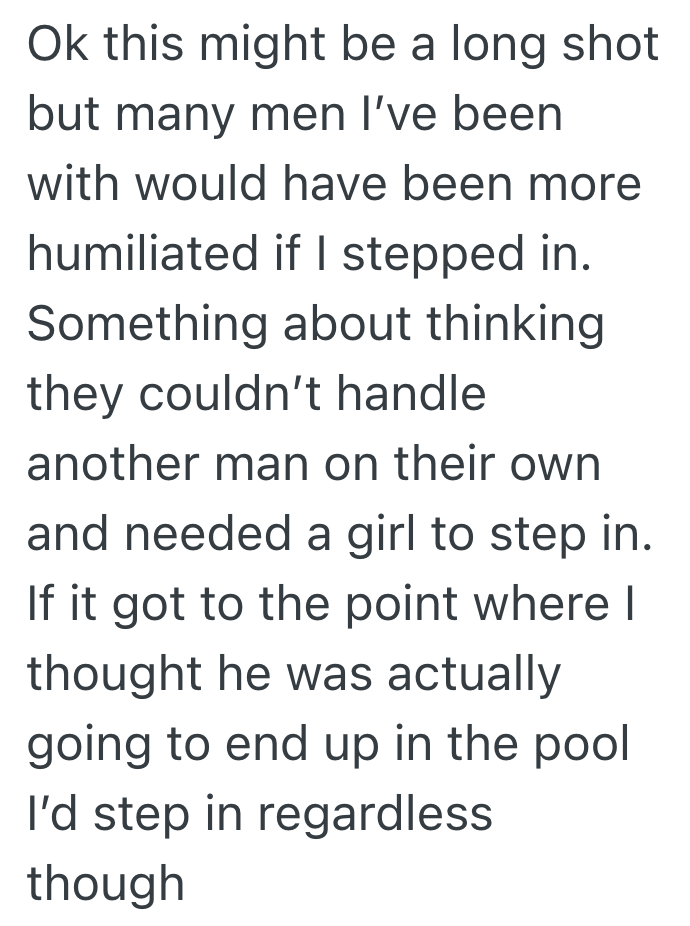 Screenshot 2025 05 02 at 2.10.40 PM He Refused To Swim At A Pool Party, And The Party Host Tried To Push Him In Water. But When His Wife Wouldnt Back Him Up He Yelled At Her.