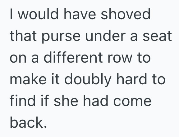 Screenshot 2025 05 03 at 4.42.11 PM Rude Airplane Passenger Keeps Flinging Her Belongings On The Person Sitting Next To Her, So This Person Decides Not To Get Her Attention When She Forgets Something On The Plane