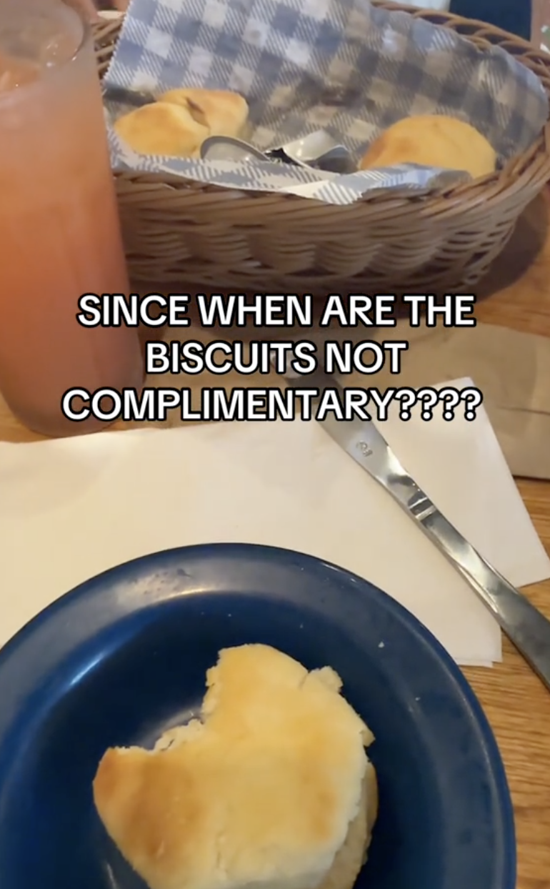 food at a restaurant