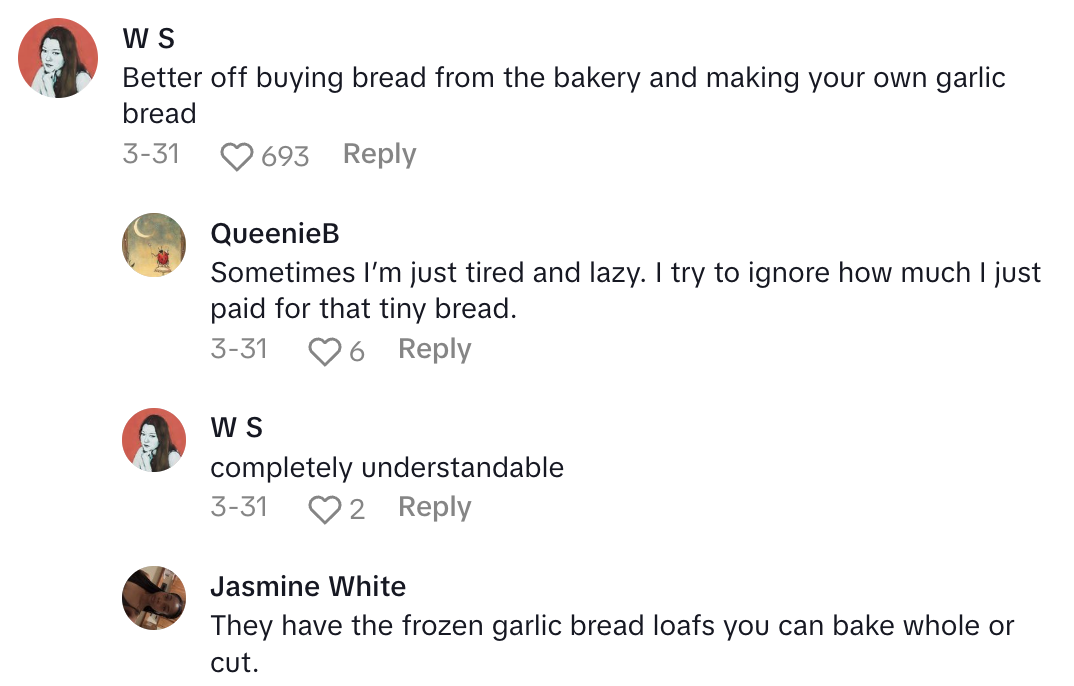 Screenshot 2025 05 04 at 4.49.13 PM When did these get so small?   A Shopper Didnt Expect The Texas Toast She Bought To Suffer From Shrinkflation