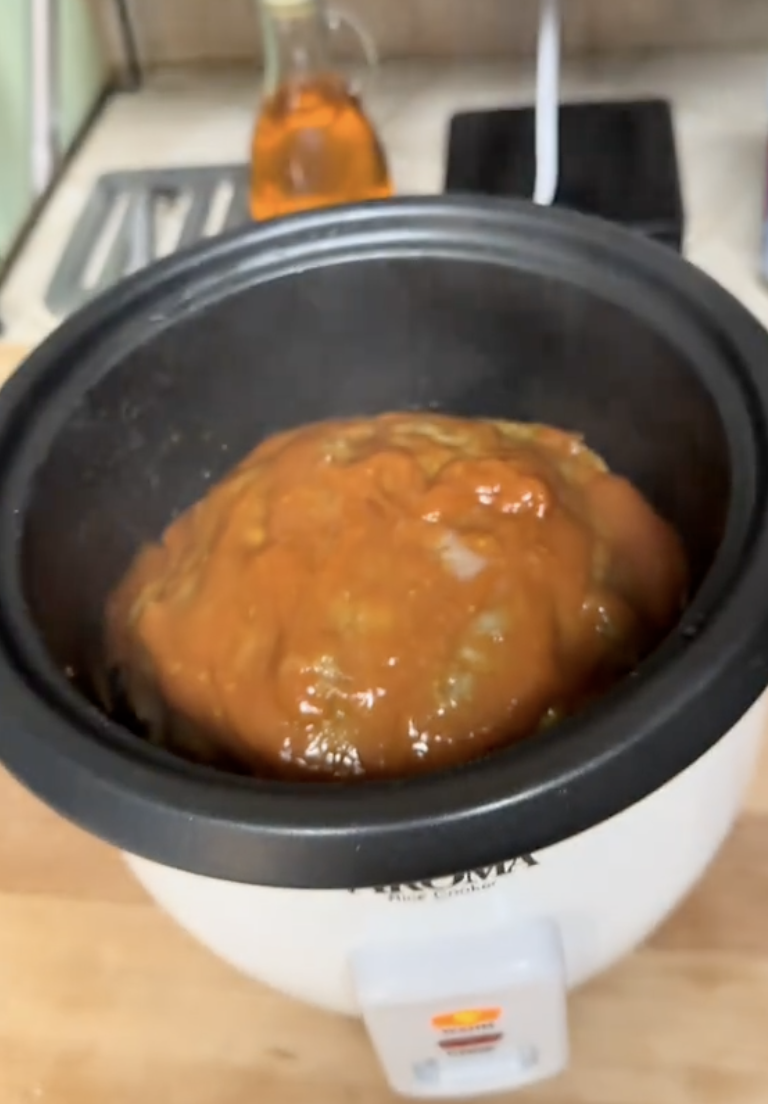 meatloaf in a rice cooker