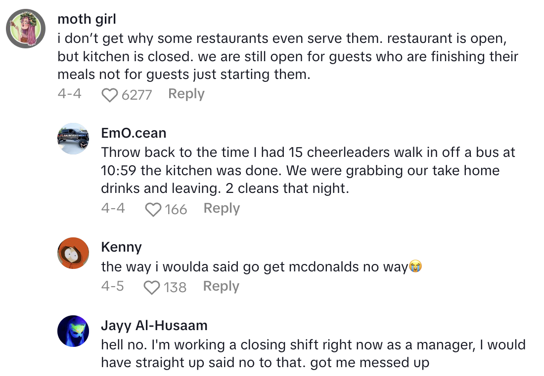 Screenshot 2025 05 04 at 7.23.01 PM An Olive Garden Worker Started Vacuuming Shortly Before Closing Time To Try To Get Customers Out the Door